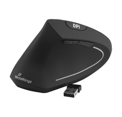 Ratón inalámbrico ergonómico para Zurdos MediaRange