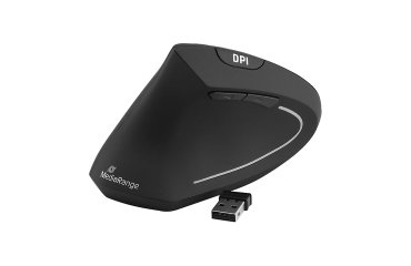 Ratón inalámbrico ergonómico para Zurdos MediaRange