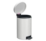 Poubelle métal 3 litres ronde à pédale Brabantia NewIcon