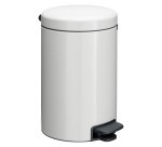 Poubelle métal 3 litres ronde à pédale Brabantia NewIcon