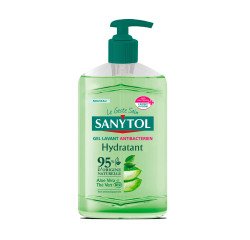 Gel lavant mains antibactérien Sanytol hydratant - 250 ml