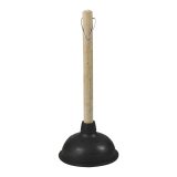 Toilet plunger in rubber