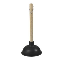 Toilet plunger in rubber