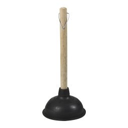 Toilet plunger in rubber