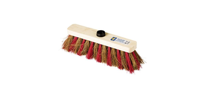 Balai coco zébré, largeur 28 cm