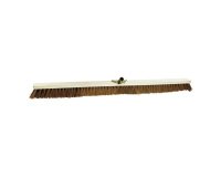 Escoba de coco, anchura 120 cm, casquillo Ø 28 mm.
