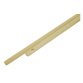 Broom stick in natural wood 140 cm nailing system Ø 27 mm