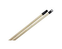 Palo de escoba madera 1,30 m, Ø 23,5 mm 