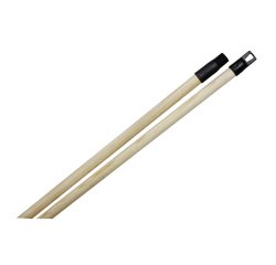 Palo de escoba madera 1,30 m, Ø 23,5 mm 