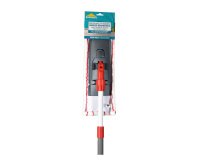 Multifunctionele bezem met microvezeldoek + telescopische steel