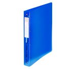 Classeur 4 anneaux polypropylène souple 7/10 brillant IDERAMA - Dos 4 cm violet