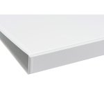 Classeur 4 anneaux cartonné Bruneau personnalisable A4 - Dos 3,5 cm blanc