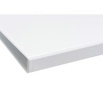 Classeur 4 anneaux cartonné Bruneau personnalisable A4 - Dos 3,5 cm blanc