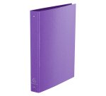 Classeur 4 anneaux cartonné Exacompta Iderama A4 - Dos 4 cm couleurs assorties