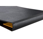 Classeur 4 anneaux carton plastifié Exacompta A3 dos 4 cm noir