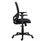Chaise de bureau EASY - dossier arroundi mesh, ergonomique