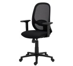 Chaise de bureau EASY - dossier arroundi mesh, ergonomique