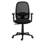Chaise de bureau EASY - dossier arroundi mesh, ergonomique