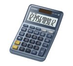 Calculatrice de bureau Casio MS-120EM - 12 chiffres