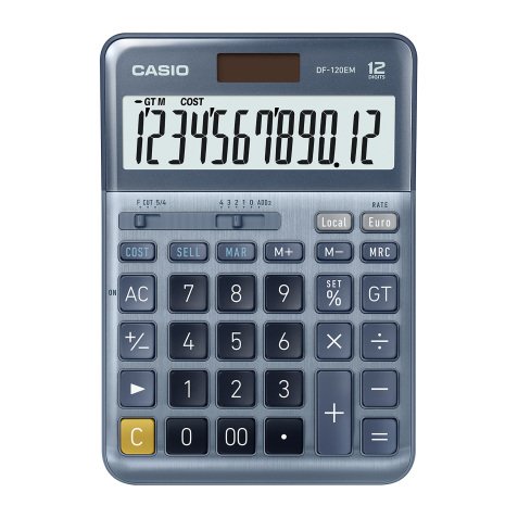 Calculadora de escritorio Casio DF-120EM