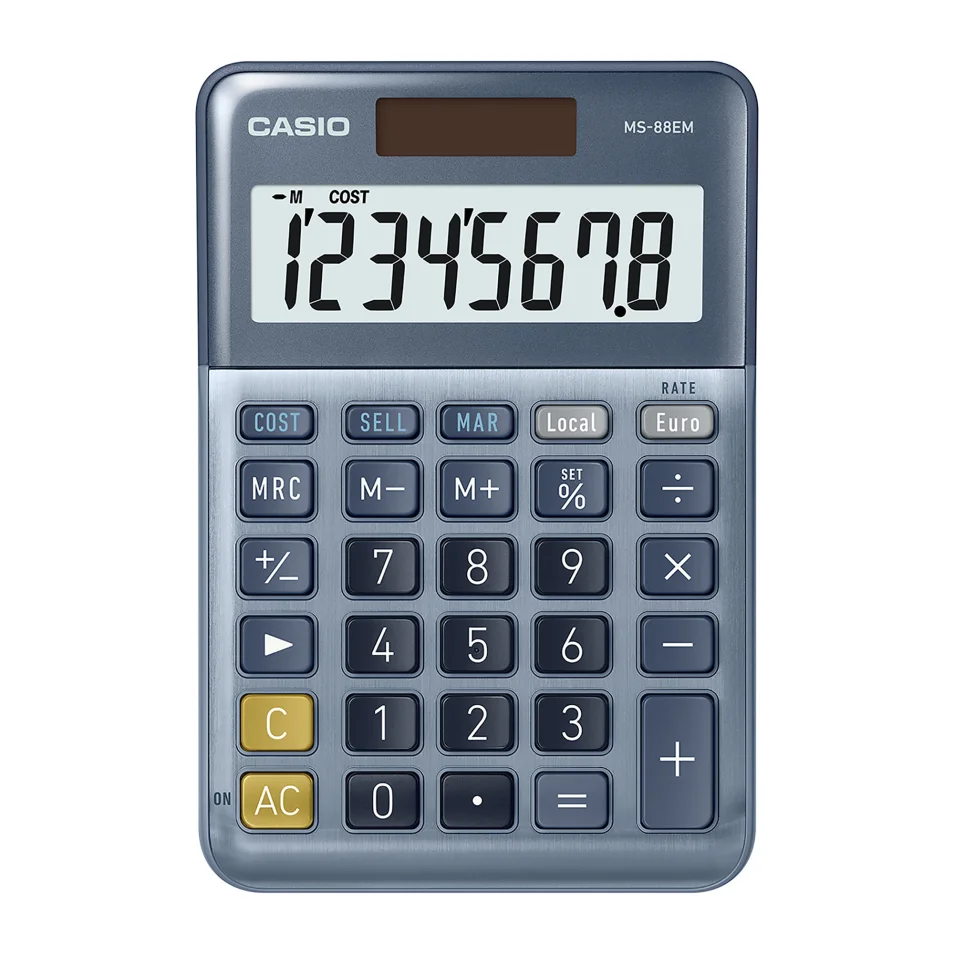 Calculatrice Casio MS-88EM sur