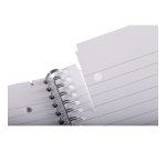 Cahier spirales Clairefontaine  21x29,7cm - ligné - 160 pages