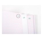 Carnet de facture Manifold Exacompta autocopiant 10,5 x 13,5 cm 50 pages double exemplaires