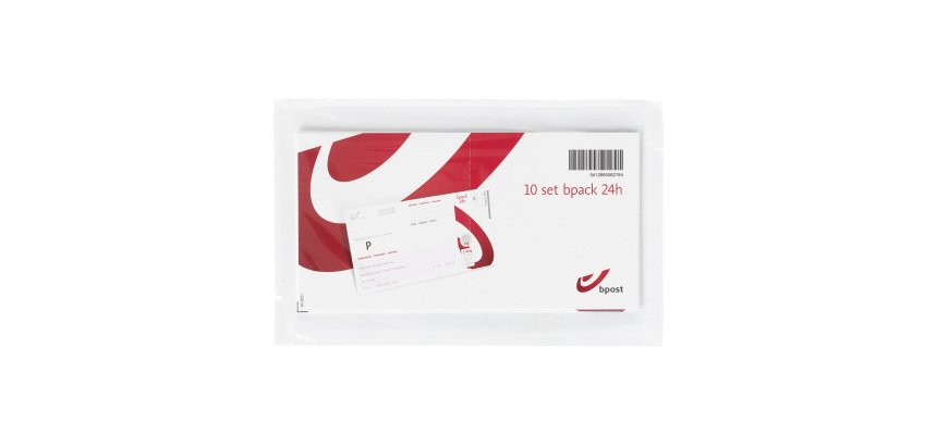 Bpost Pack mit 10 Versandetiketten bpack 24St.