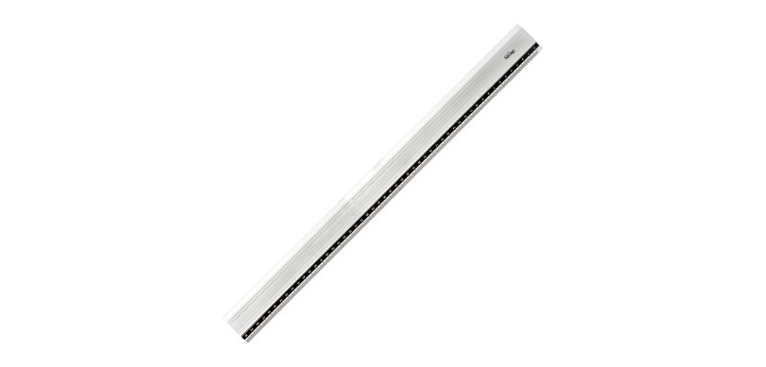 Règle plate aluminium 50 cm Wonday