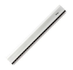 Platte meetlat aluminium 30 cm Wonday
