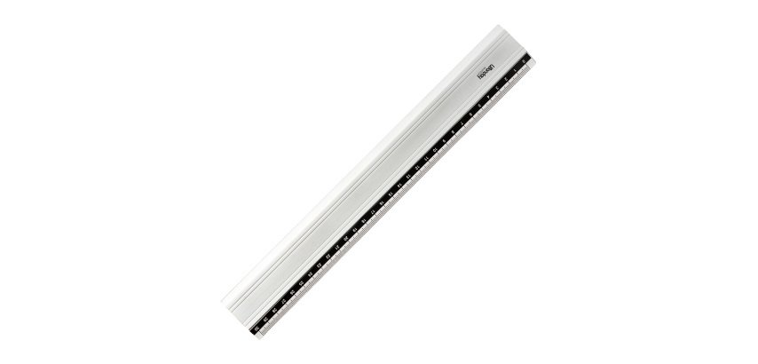 Règle plate aluminium 30 cm Wonday