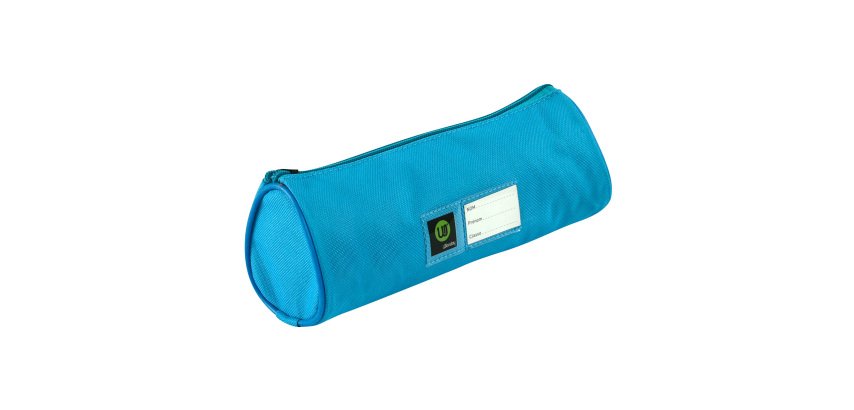 Trousse scolaire ronde Wonday couleurs assorties