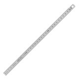 Double-sided ruler inox flexible Wonday 30 cm