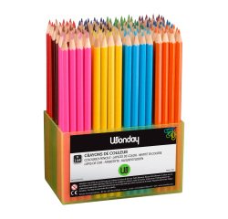 Lápices de color Wonday - Caja de 144