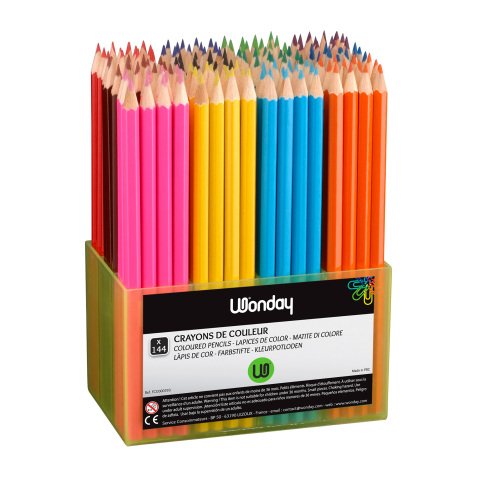 Crayon de couleur Wonday - Boite de 144