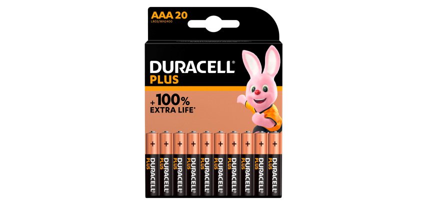 Pile AAA- LR03 Duracell Plus 1,5V