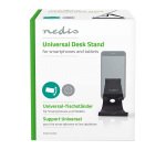 Socle reglable pour smartphone ABS noir Nedis