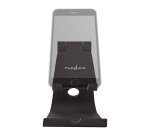 Socle reglable pour smartphone ABS noir Nedis
