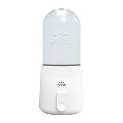 Waterfontein met flessen Evian Re-New + 2 waterflessen Evian 5 L 