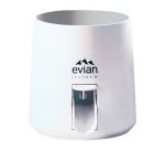 Fontaine à bulle d'eau Evian Re-New + 2 bulles d'eau Evian 5 L