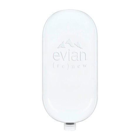 Water bottle Evian Re-New