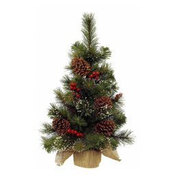 Artificial Christmas tree Mini with decoration - height 45 cm 