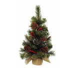 Sapin artificiel Mini décoré - Hauteur 60 cm