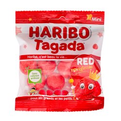 Bonbons Tagada red l'originale Haribo - Sachet de 30 g