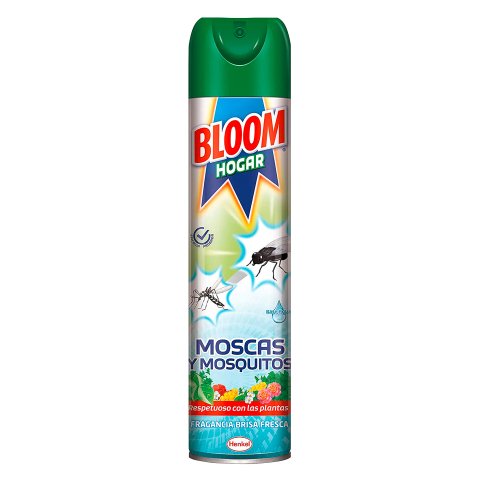 Insecticida Bloom Hogar para moscas y mosquitos - aerosol 600ml