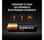 Pile Alcaline AA LR06 Duracell Plus - Blister de 8
