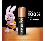 Pile Alcaline AA LR06 Duracell Plus - Blister de 8