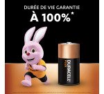 Pile C - LR14 Duracell Plus 1,5V - Blister de 4 piles