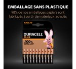 Pile AAA- LR03 Duracell Plus 1,5V