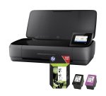 HP OJ 250 Imprimante portable Jet d'encre Wifi Couleur OfficeJet + Pack consommables